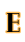 e